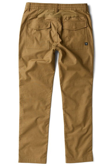 Roark - Layover Pro Traveler Pant - Dark Khaki - Back