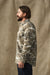 Filson Field Flannel Shirt in Marsh Olive Print — Side view