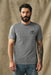 Filson Union Graphic T-Shirt in Dark Gray Heather — Front view