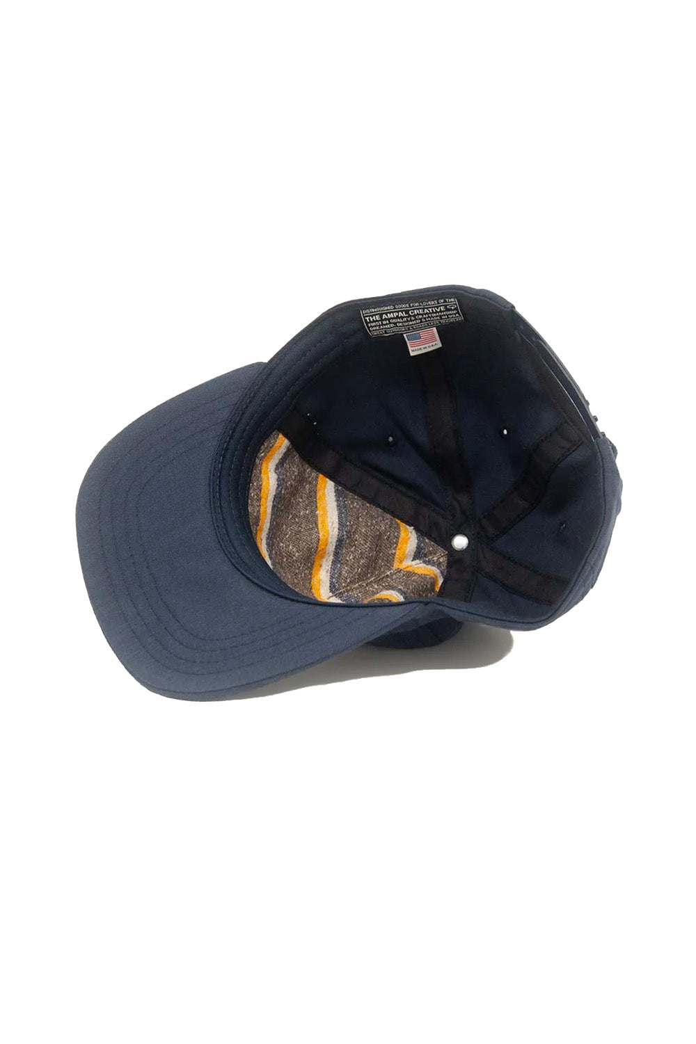 Ampal Creative - Danger Snapback - Navy - Inside
