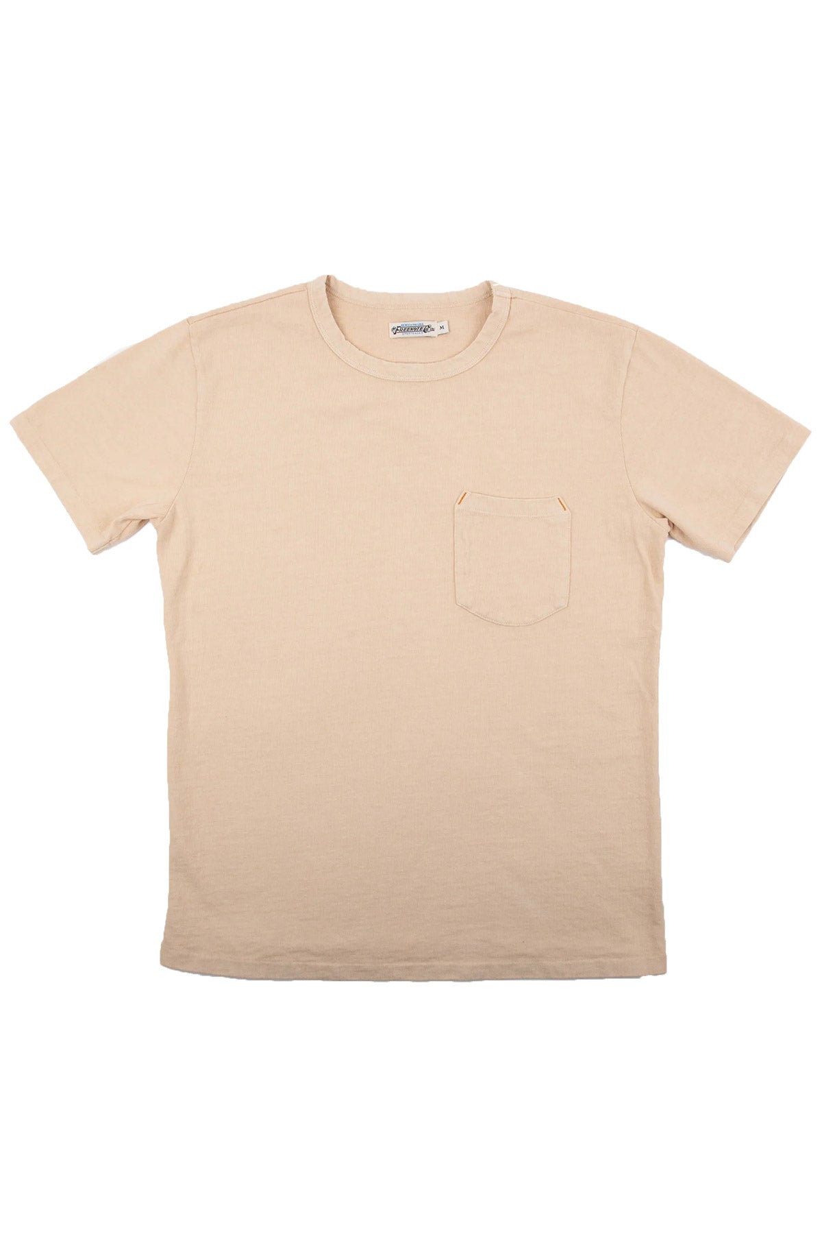Freenote Cloth - 13oz Pocket T-Shirt - Cream