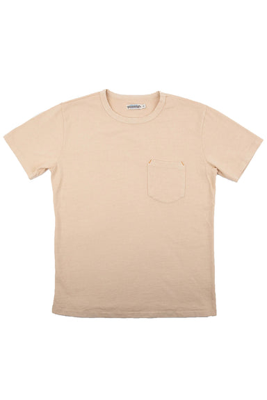 Freenote Cloth - 13oz Pocket T-Shirt - Cream
