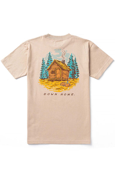 Seager - Down Home Tee - Cream - Back