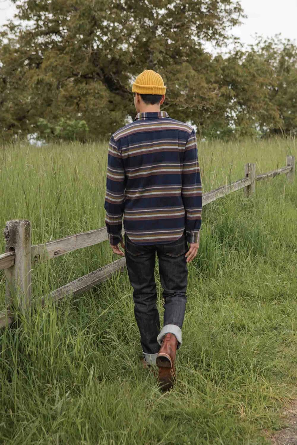 COLE SLIM SHIRT Coastline Stripe