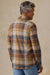 Faherty Legend Sweater Shirt in Boulder Creek Plaid — Back view