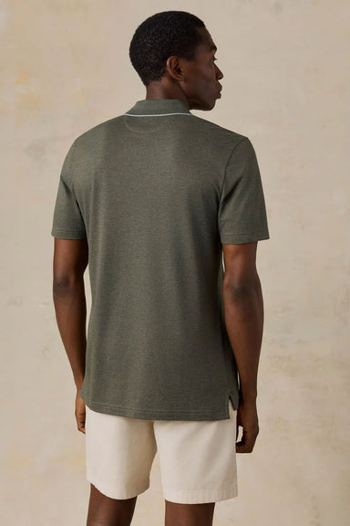 faherty-movement-pique-polo-tropics-olive-melange-back