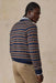 Faherty - Nordic Sweater Crew - Northern Nights Fairisle - Model Back