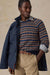 Faherty - Nordic Sweater Crew - Northern Nights Fairisle - Model Front Layered