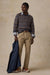 Faherty - Nordic Sweater Crew - Northern Nights Fairisle - Model Full Body