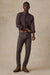 Faherty - Stretch Terry 5 Pocket - Coast Brown - Model Full Body