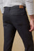 Faherty - Stretch Terry 5 Pocket - Onyx Black - Detail Back