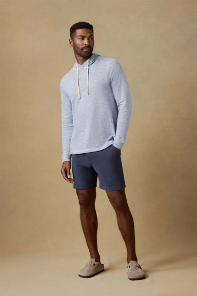faherty all day short 2.0 7" blue nights