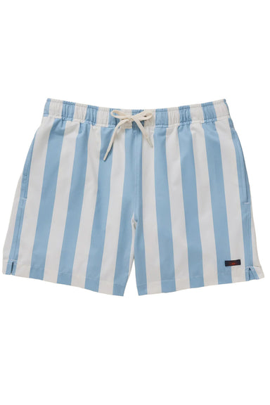 faherty all day trunk beach breeze stripe flatlay