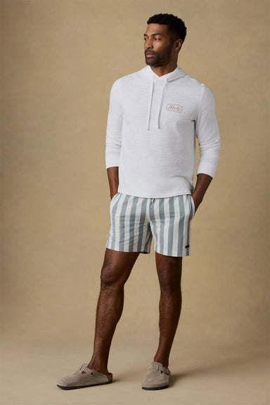 faherty all day trunk sage awning stripe