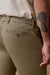 faherty coastline chino olive valley back detail