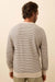 faherty double knit crew oat navy stripe back