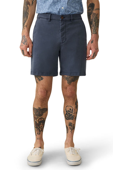 faherty essential chino short blue nights