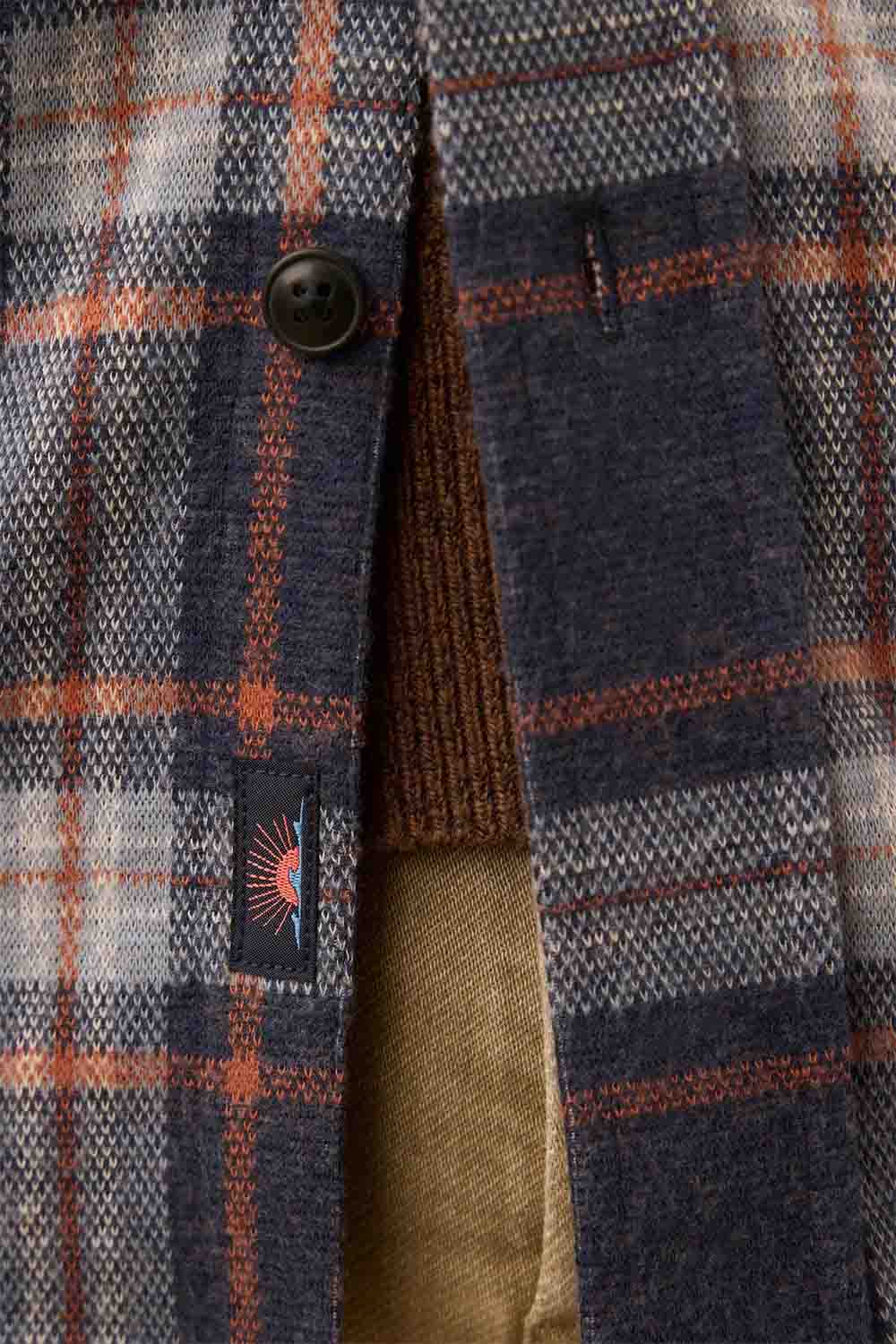 faherty legend sweater shirt foxhound lake plaid button