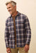 faherty legend sweater shirt foxhound lake plaid front