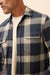 faherty legend sweater shirt navy cloud plaid detail