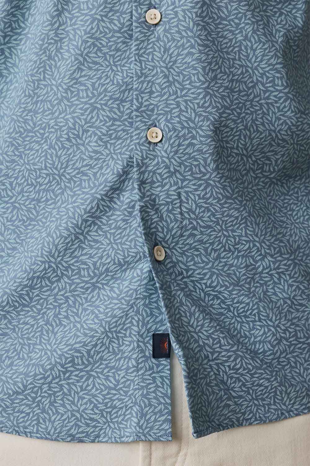 faherty movement monterrey ss teal grove foliage hem