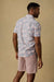 faherty ss breeze shirt navy red lotus back