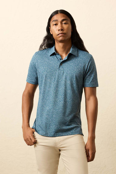 faherty ss movement pique polo eastern sky blossom