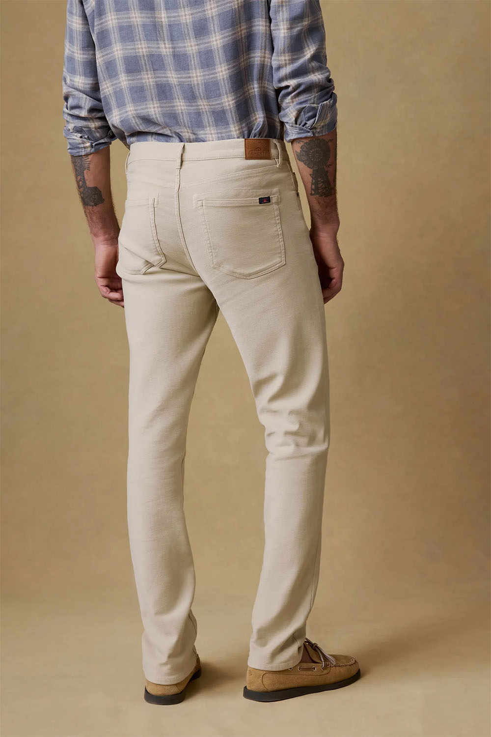 faherty stretch terry 5 pocket stone back