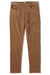 faherty stretch terry cord 5 pkt pant maple brown flatlay