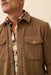 faherty stretch terry cord workshirt timber detail
