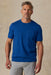 faherty sunwashed pocket tee antilles blue