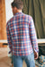 Faherty - Legend Sweater Shirt - Viewpoint Rose Plaid - Back