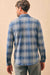 Faherty - Legend Sweater Shirt - Vintage Blue Plaid - Back