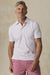 fahety ss movement pique polo rose lotus stripe front