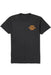 Seager Raised Right Tee in Vintage Black — Front view