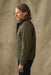 Filson - Insulated Canvas Outfitter Jacket - Dark Olive - Model Side