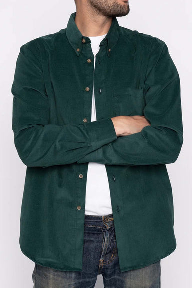 Naked & Famous - Easy Shirt - Green - Front