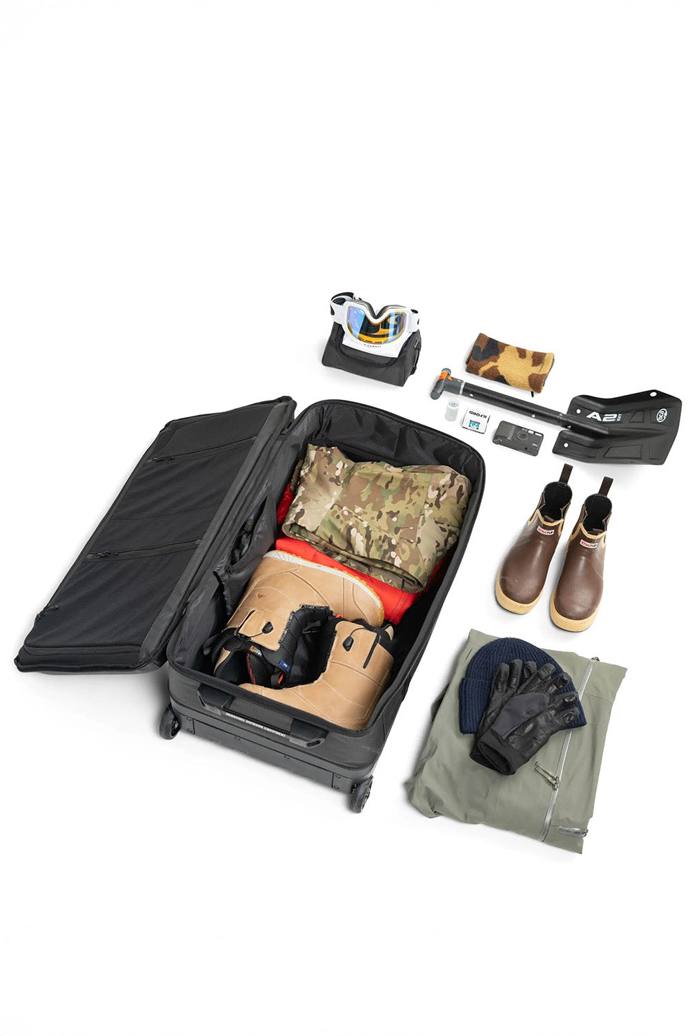 Herschel - ALL SEASON HYBRID ROLLER BAG 96L Black