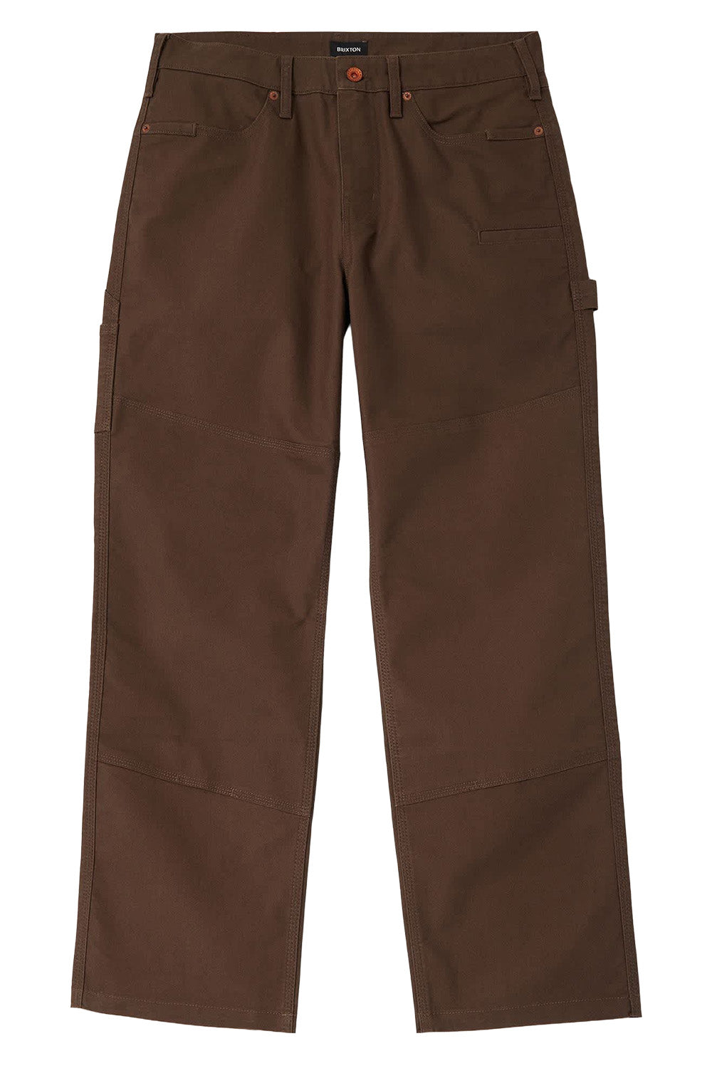 Brixton - Builders Carpenter Pant - Walnut Brown - Flatlay