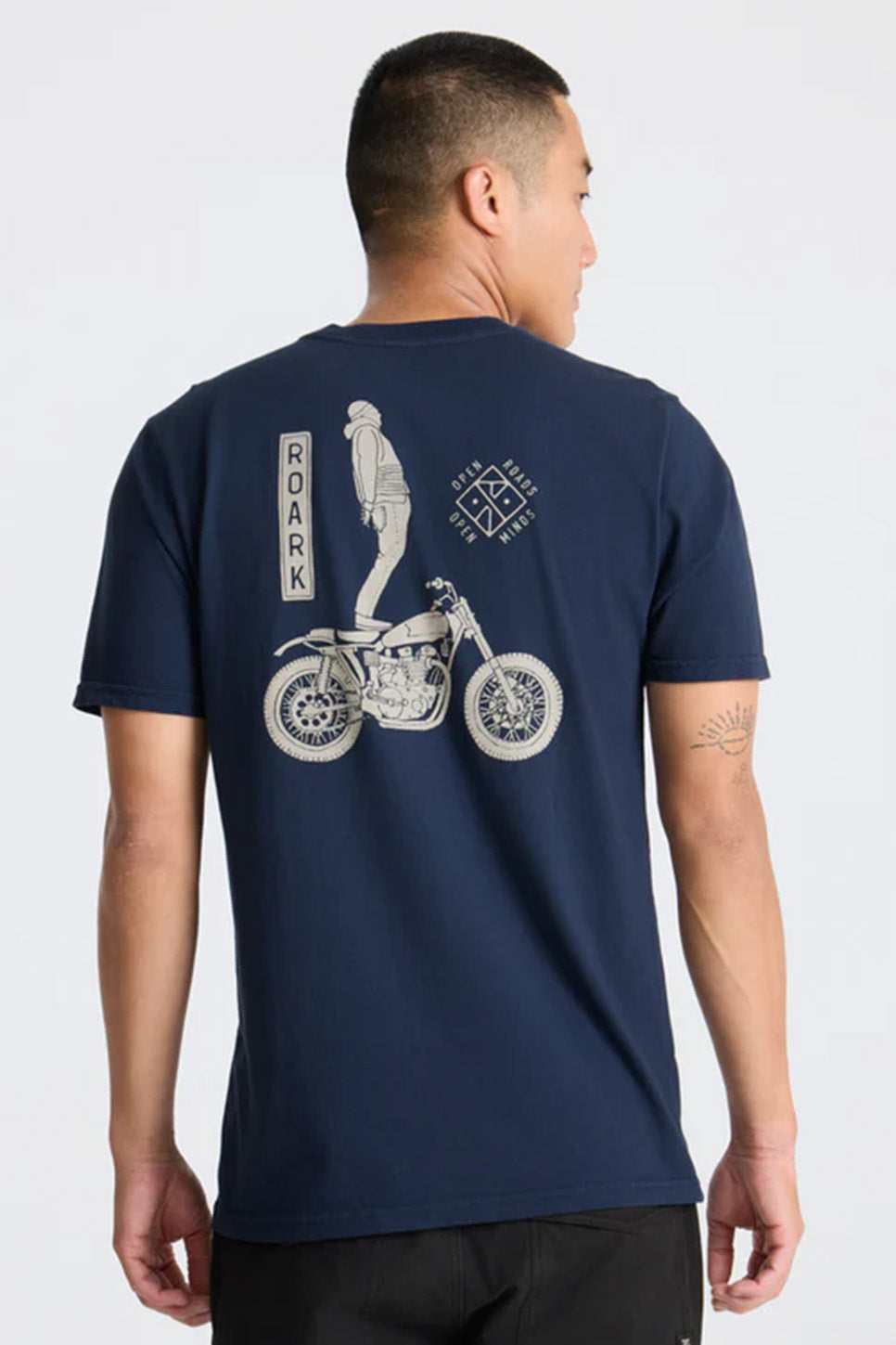 GHOSTRIDER TEE Navy Back