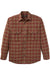 Filson - Alaskan Guide Shirt - Brown/Mahogany Plaid - Flatlay
