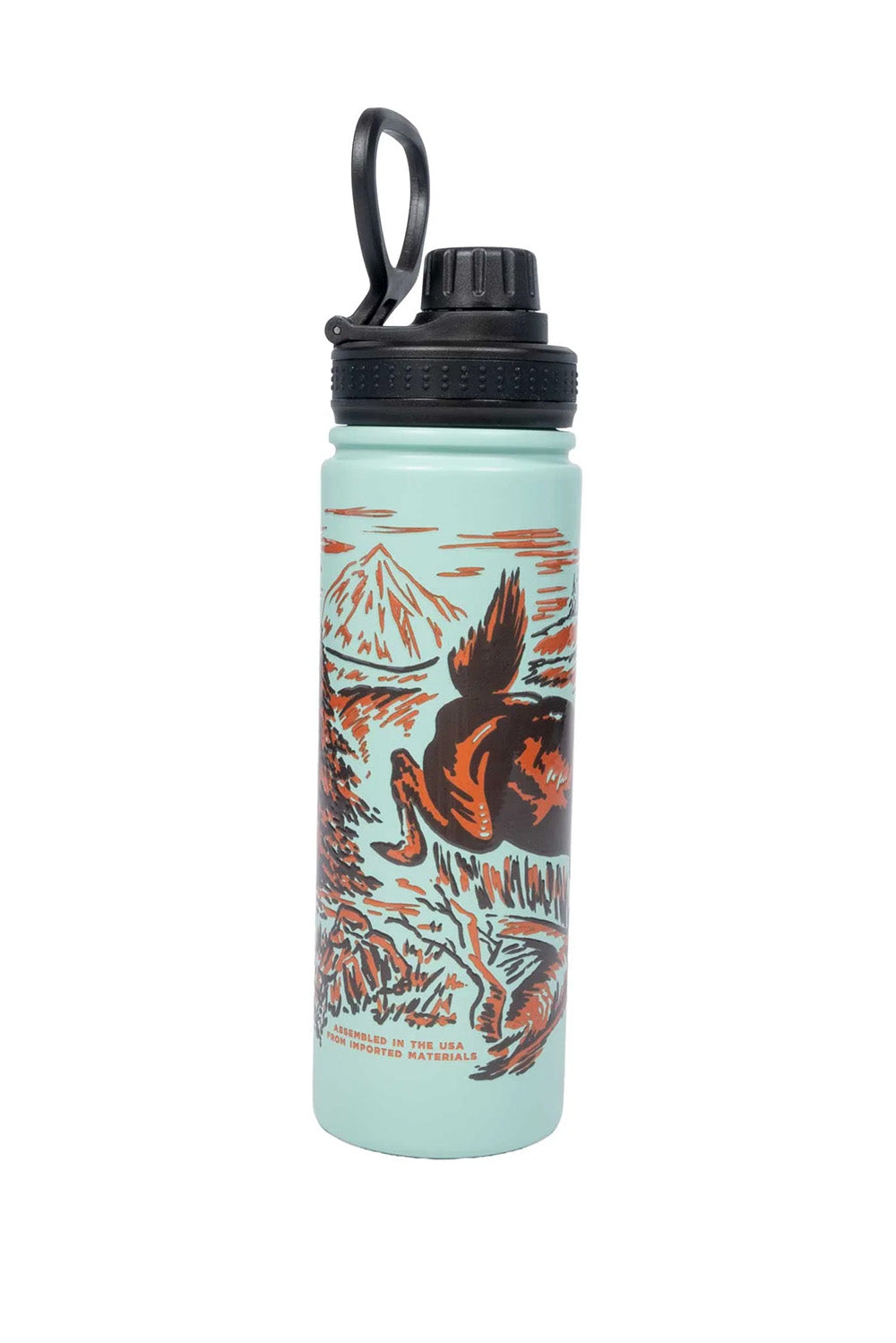 filson-deer-metal-water-bottle-seafoam-side