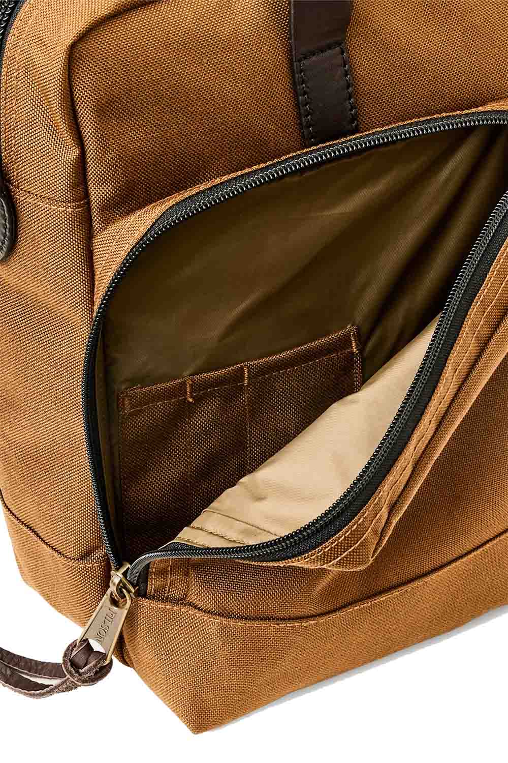 Filson - Dryden Briefcase - Whiskey - Detail Interior