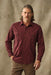 Filson - Lightweight Alaskan Guide Shirt - Port/Black Plaid - Model Front