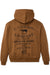 Filson - Stencil Graphic Hoodie - Whiskey - Flatlay Back