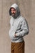 filson 14oz heritage fleece hoodie gray heather