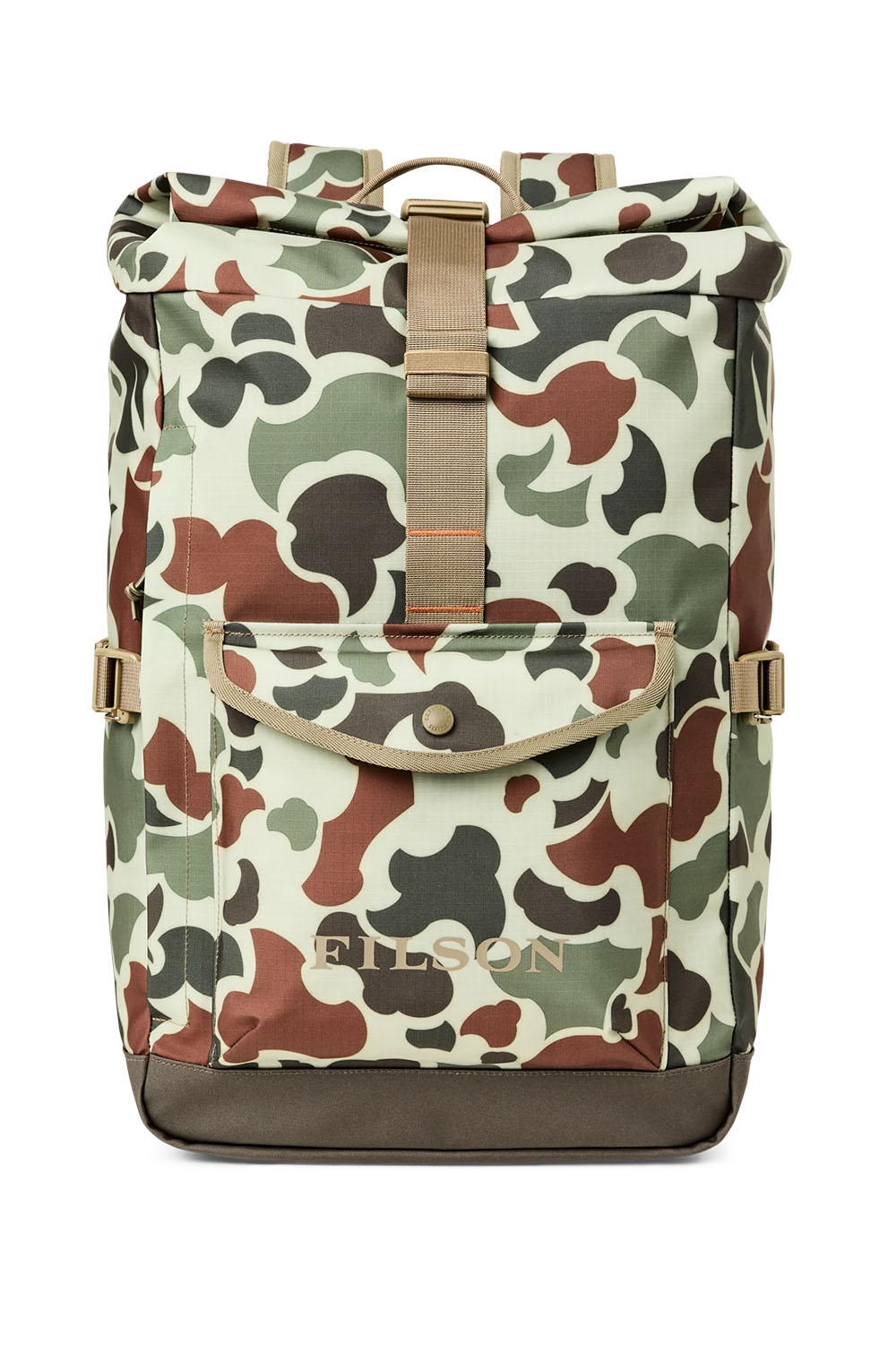 filson ALL-WEATHER BACKPACK Shrub Camo/Canteen/Covert front