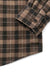 filson alaskan guide shirt light brown peat multi plaid detail