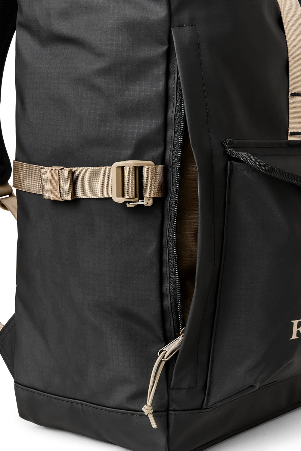 filson all weather backpack black covert pocket