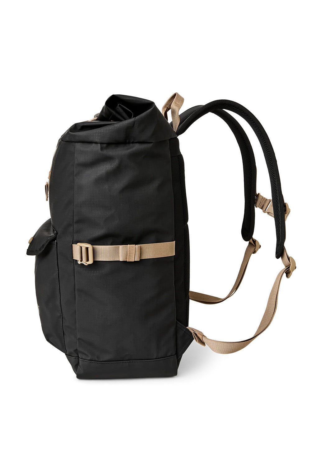 filson all weather backpack black covert side